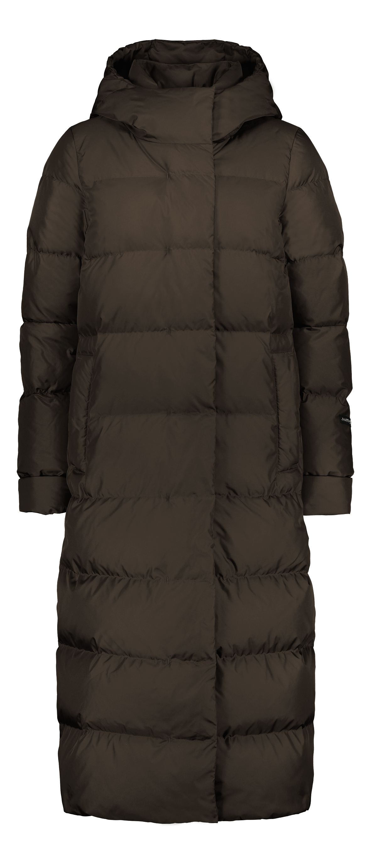 Blanka Down Coat - Joutsen - Dark Chocolate