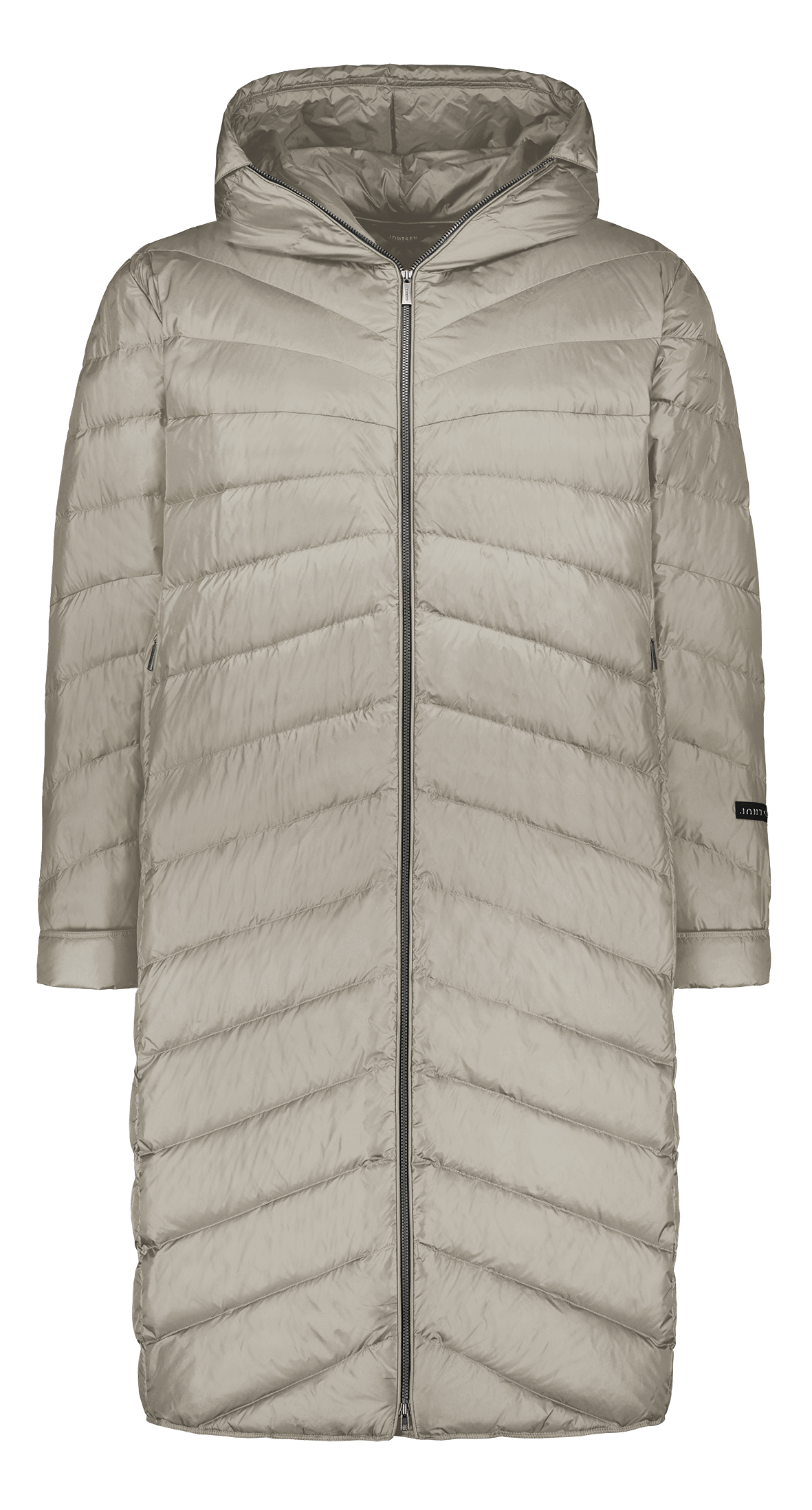 Säde Plus-style Light Down Coat - Joutsen - Champagne