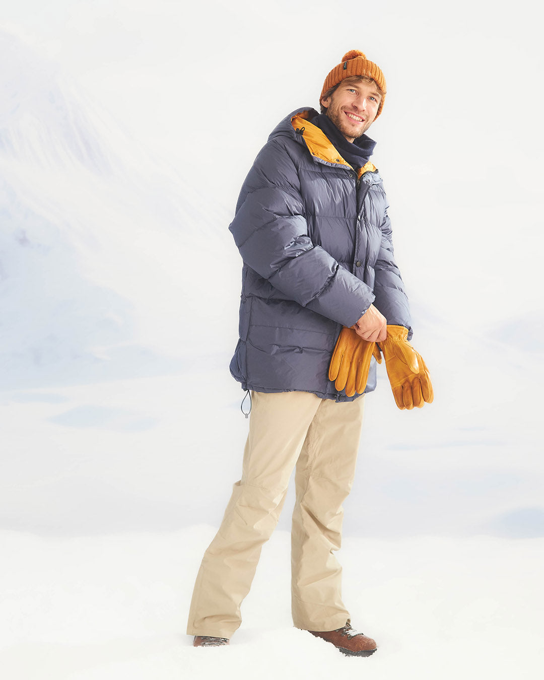 Tauko Down Coat LTD Storm-Amber