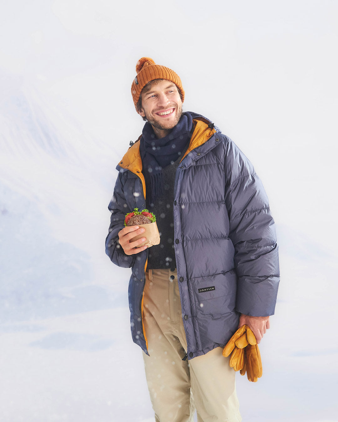 Tauko Down Coat LTD Storm-Amber