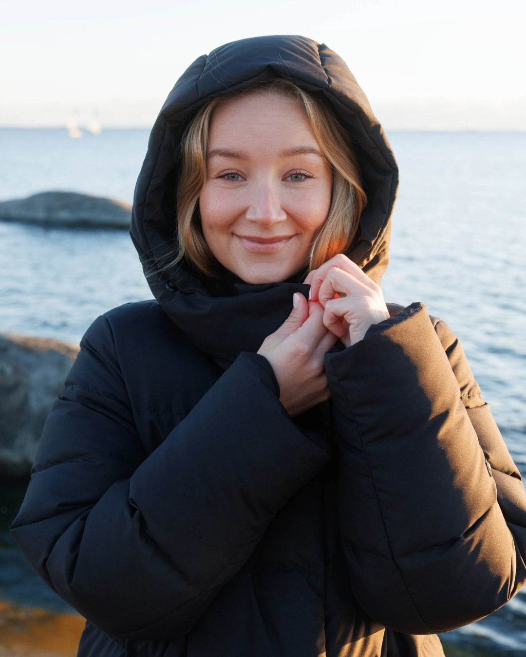 Blenda Down Coat Black Bird