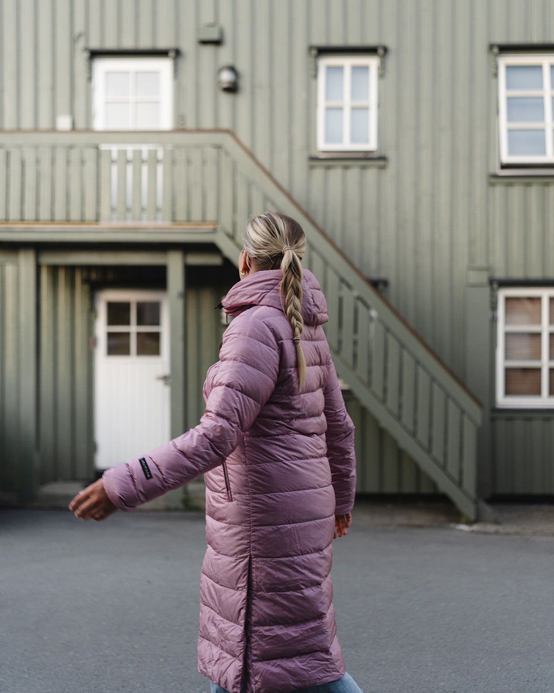 Hanne Light Down Coat Wildflower