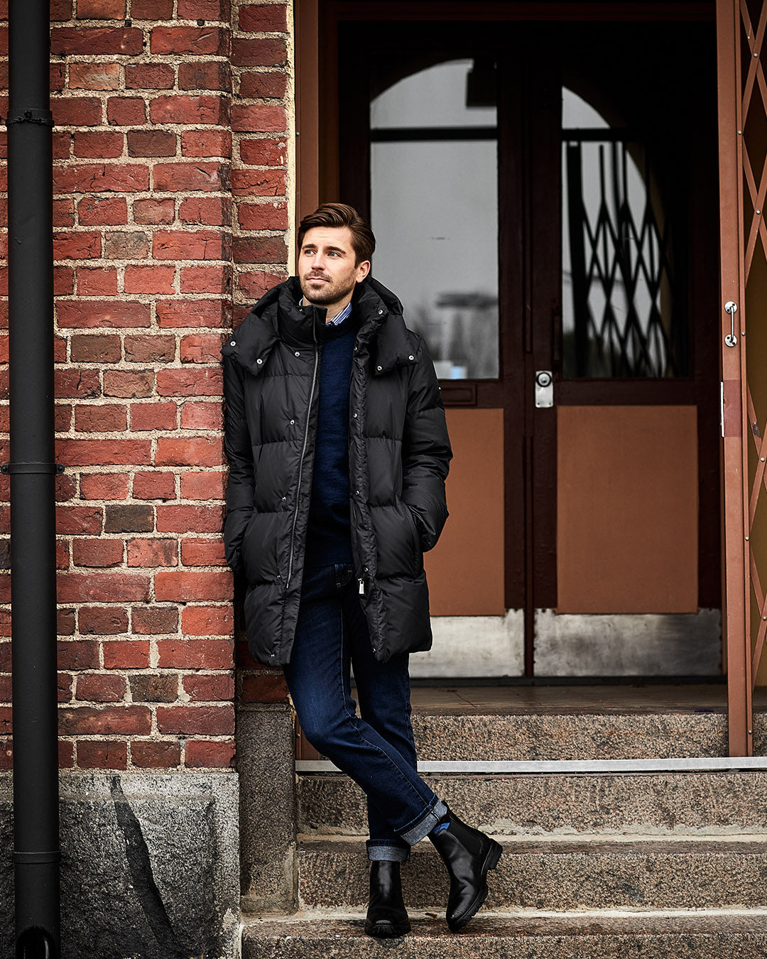 Koski Down Coat Licorice