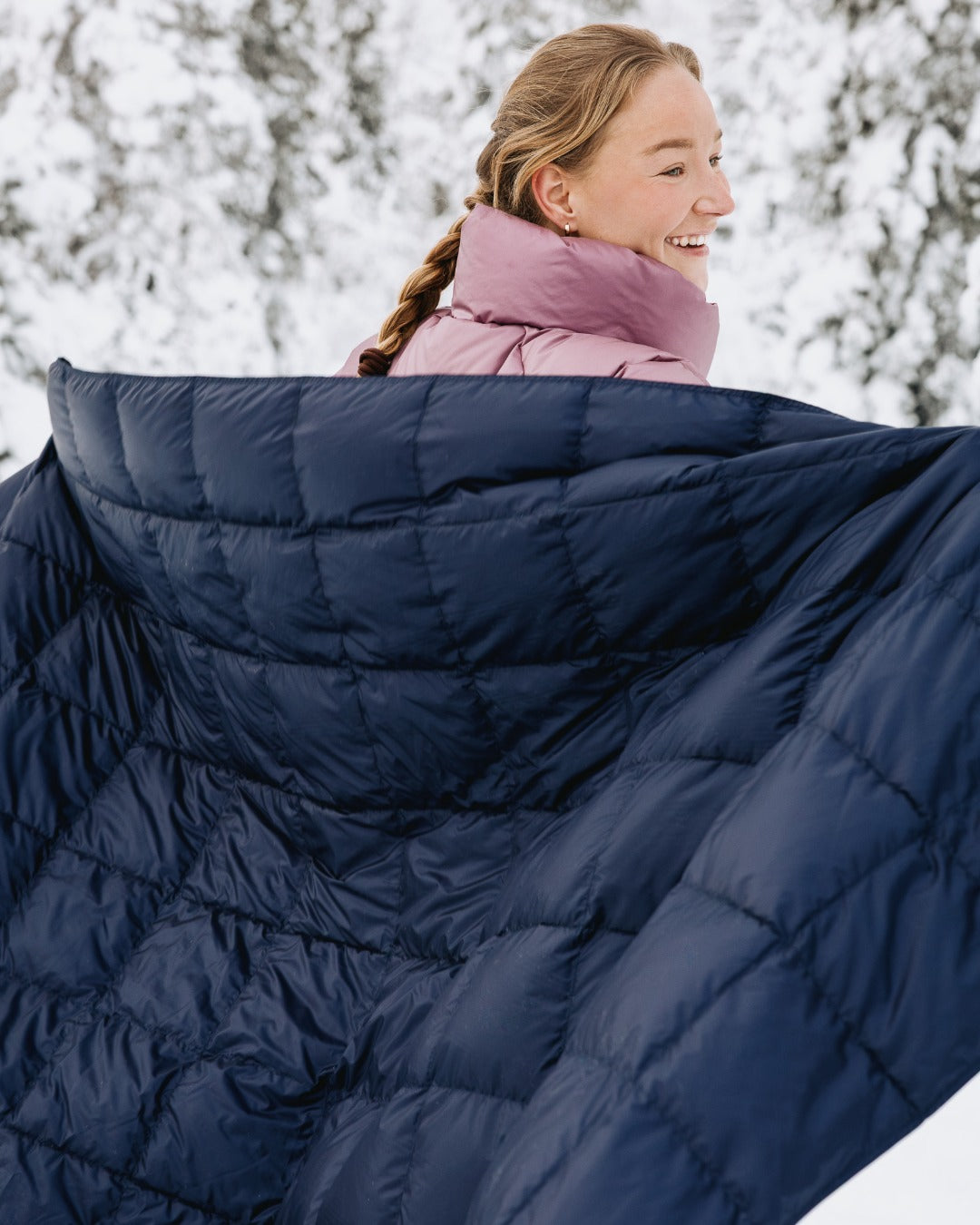 Kulkuri Down Blanket Honeyberry