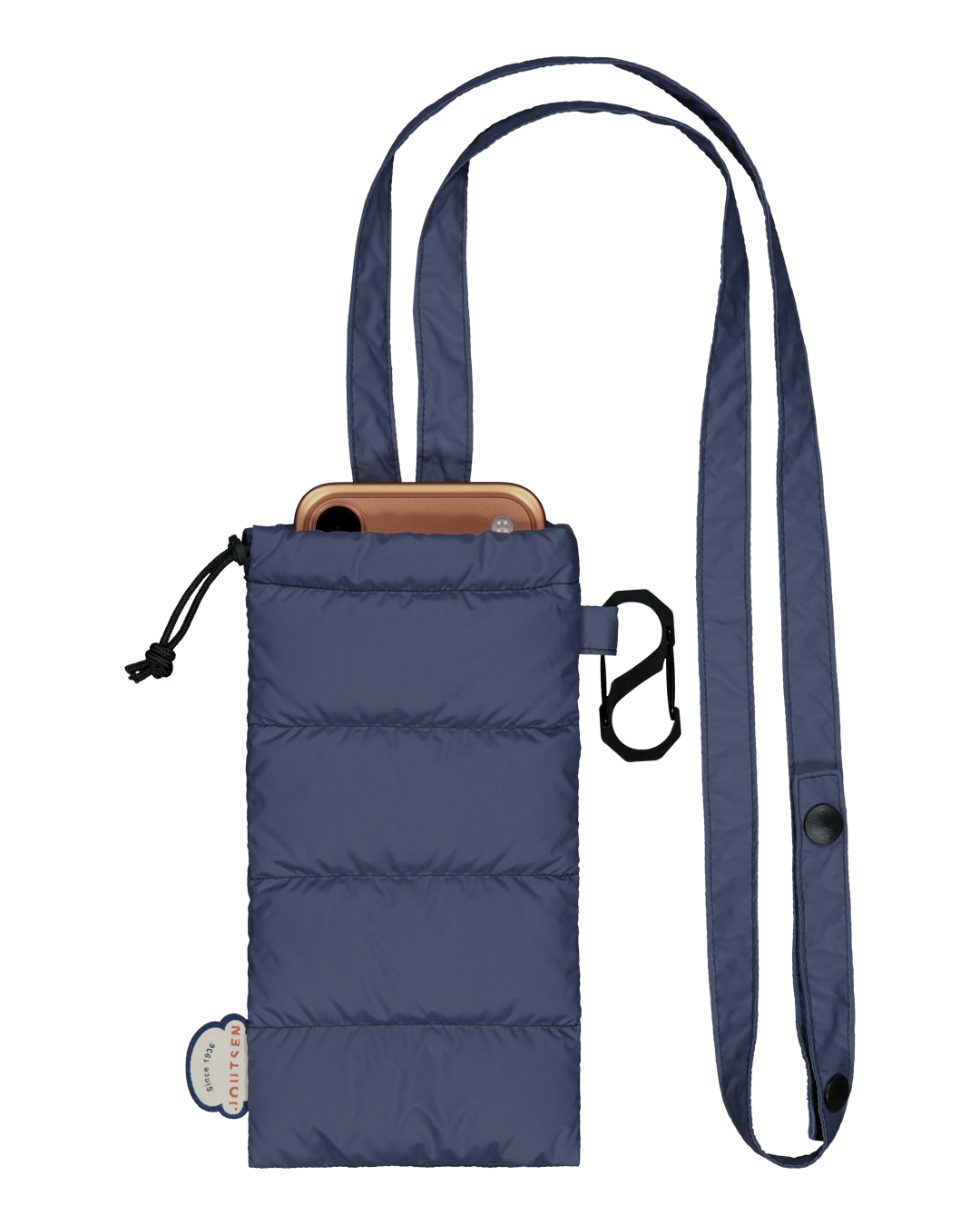 Blue Lilliputti pouch with a detachable shoulder strap