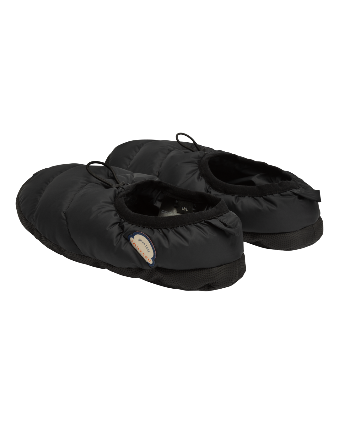 Black Metka down slippers