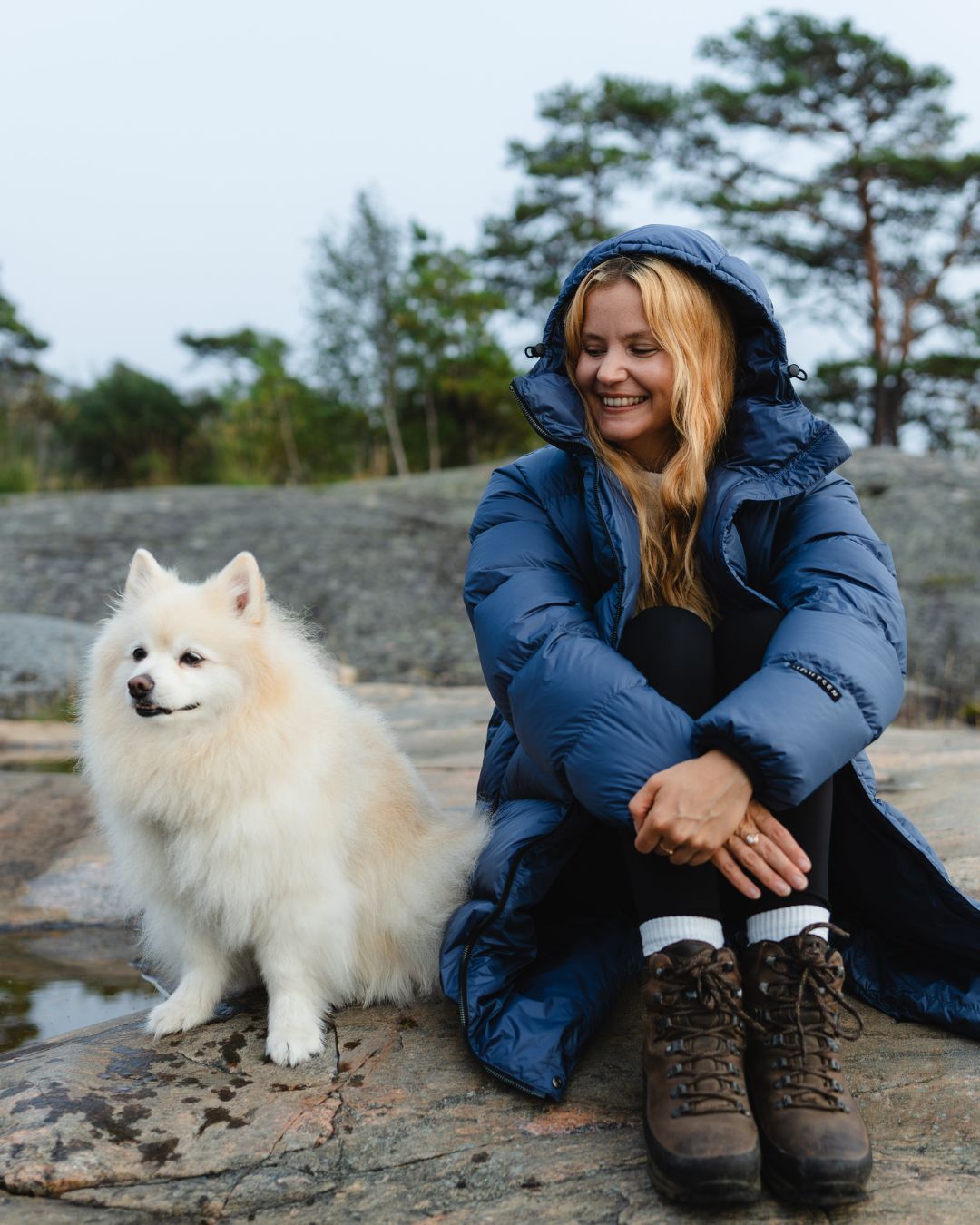 Silvia Down Coat Storm