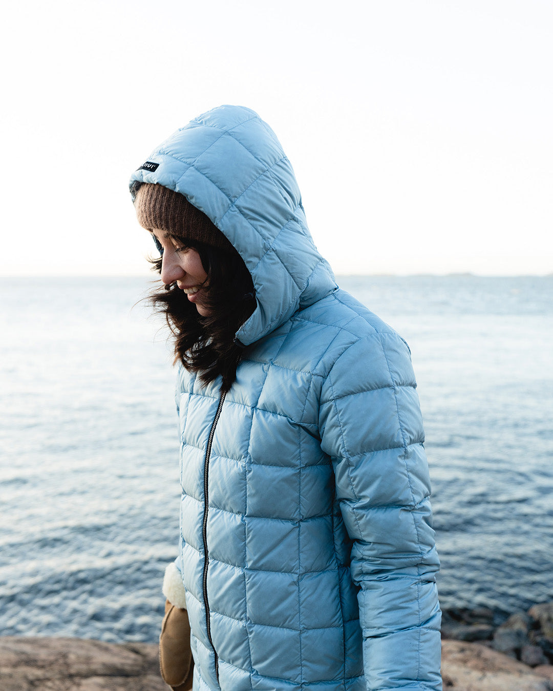 Tulppaani Light Down Coat Bluebell