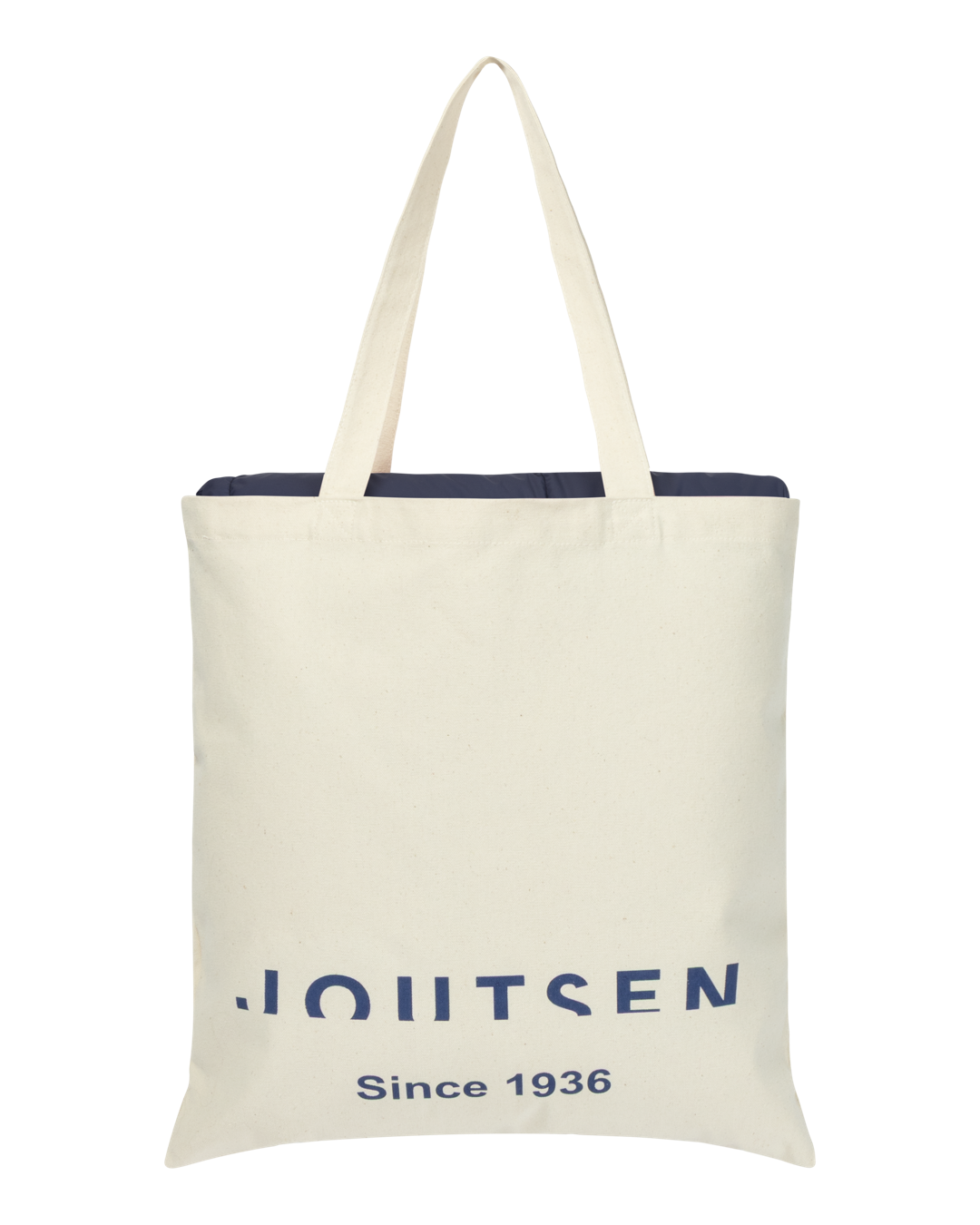 A white tote bag