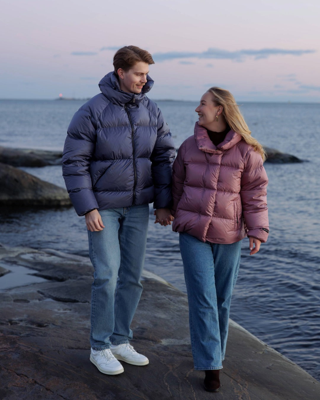 Hildur Down Coat Dusky Orchid