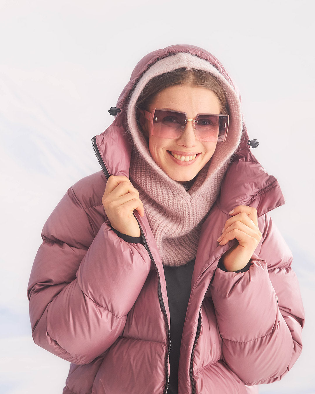 Silvia Down Coat Dusky Orchid