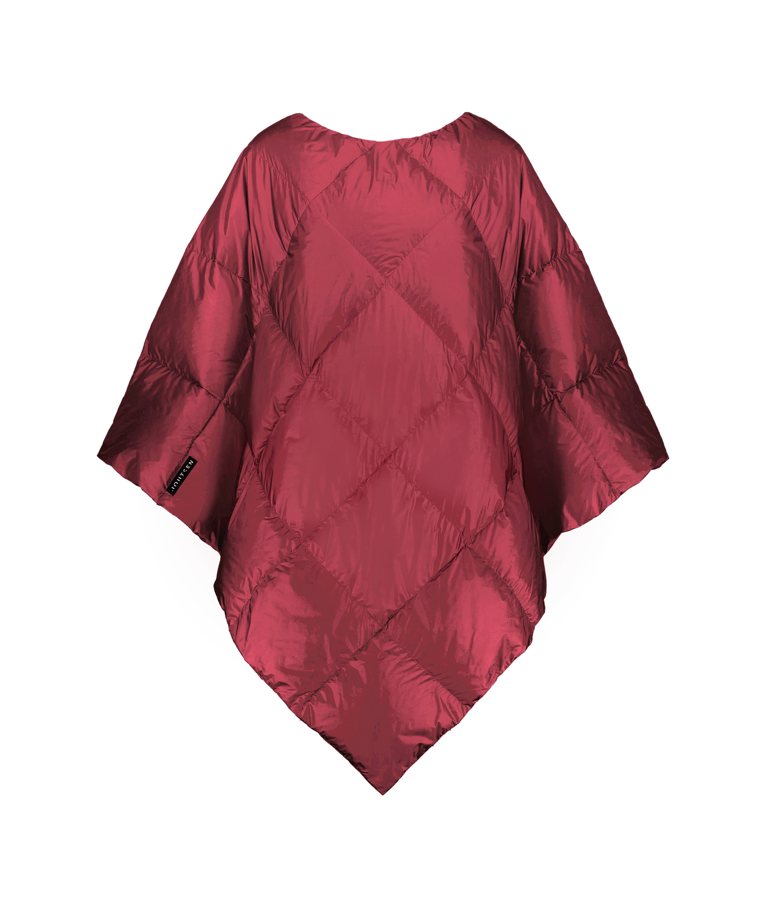 Otava Down Poncho - Joutsen - Red Wine