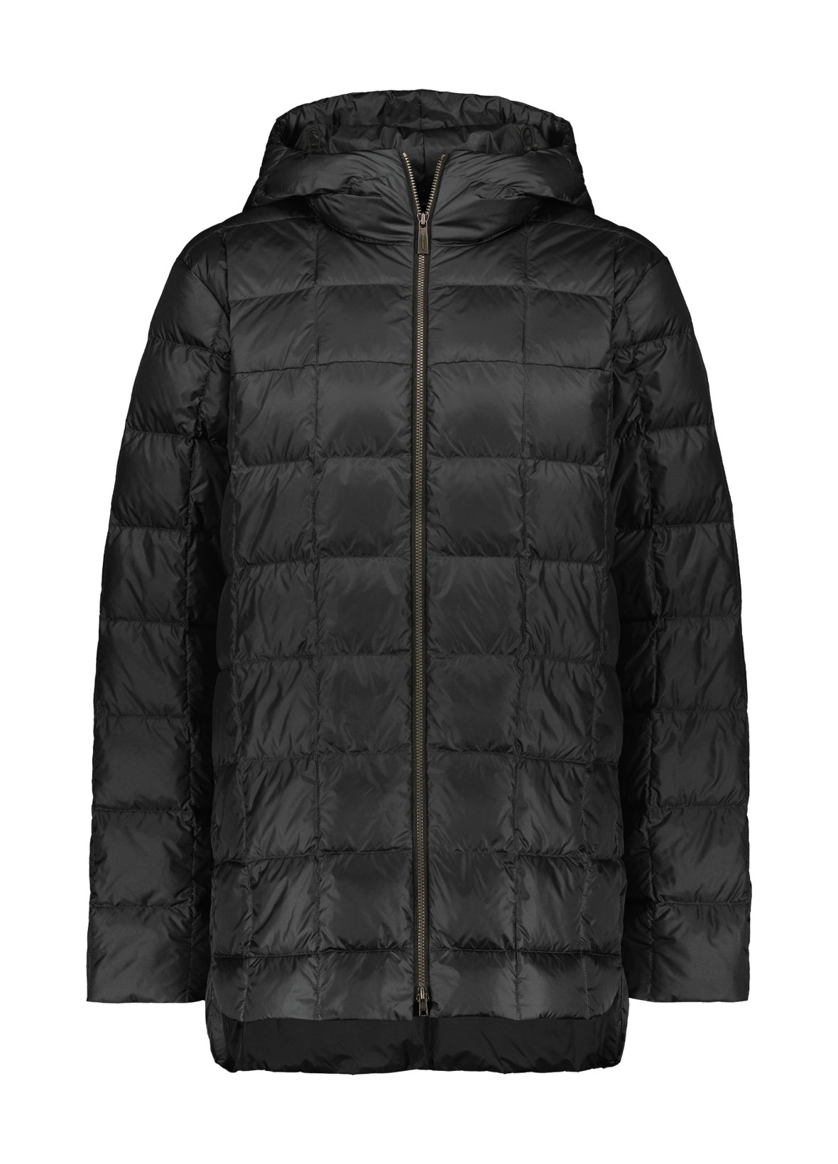 Tulppaani Light Down Coat Charcoal Black - Joutsen - Charcoal Black
