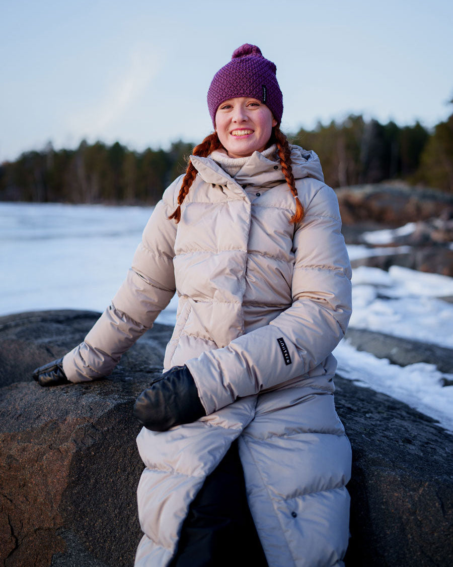 Blanka Down Coat Sand Dune - Main Image