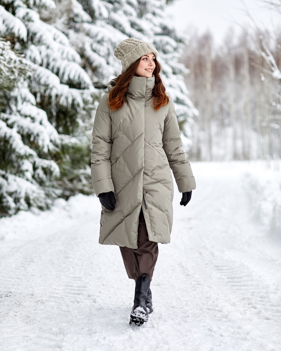 Iiris Down Coat Dune