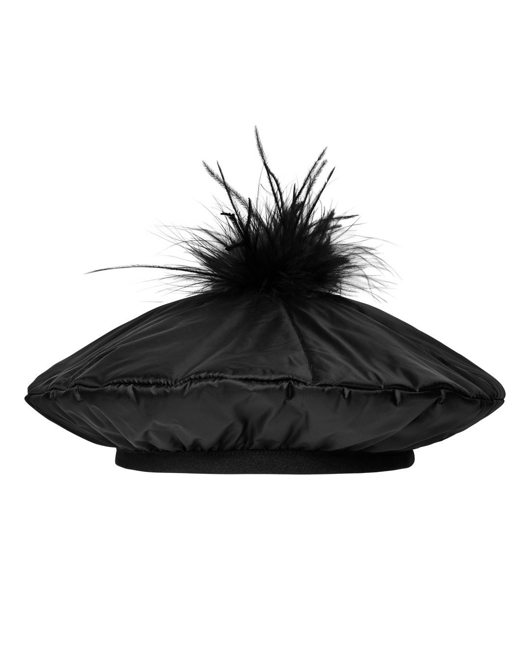 Pumpuli Down Beret - Joutsen - Black