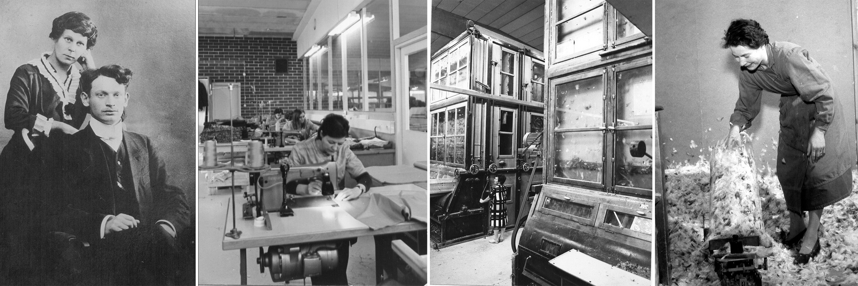 Collage historic pictures