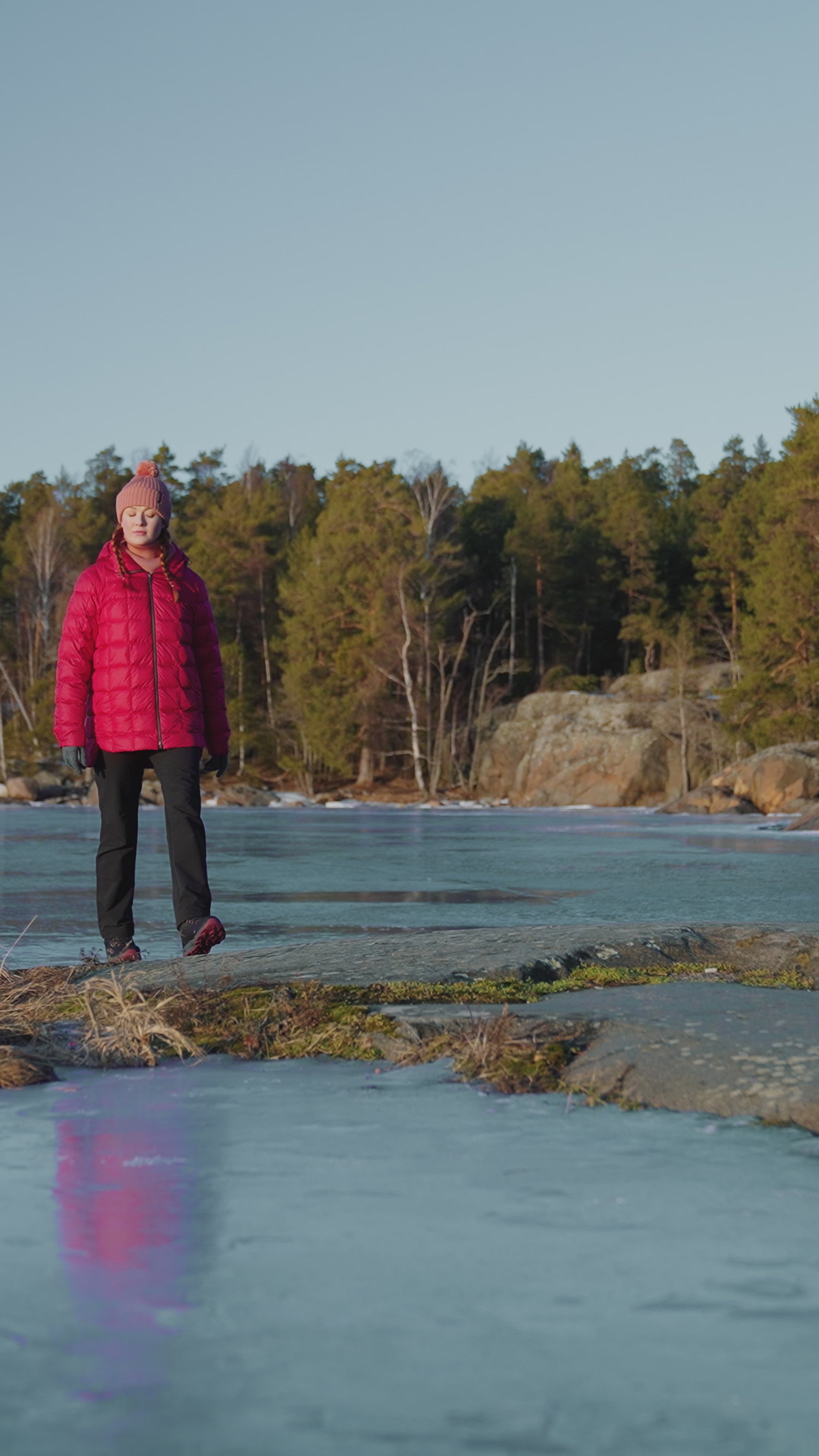 Tulppaani Light Down Coat - Joutsen -