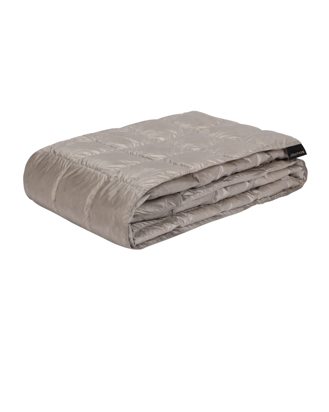 Folded light  (color: Seashell) Kulkuri down blanket.