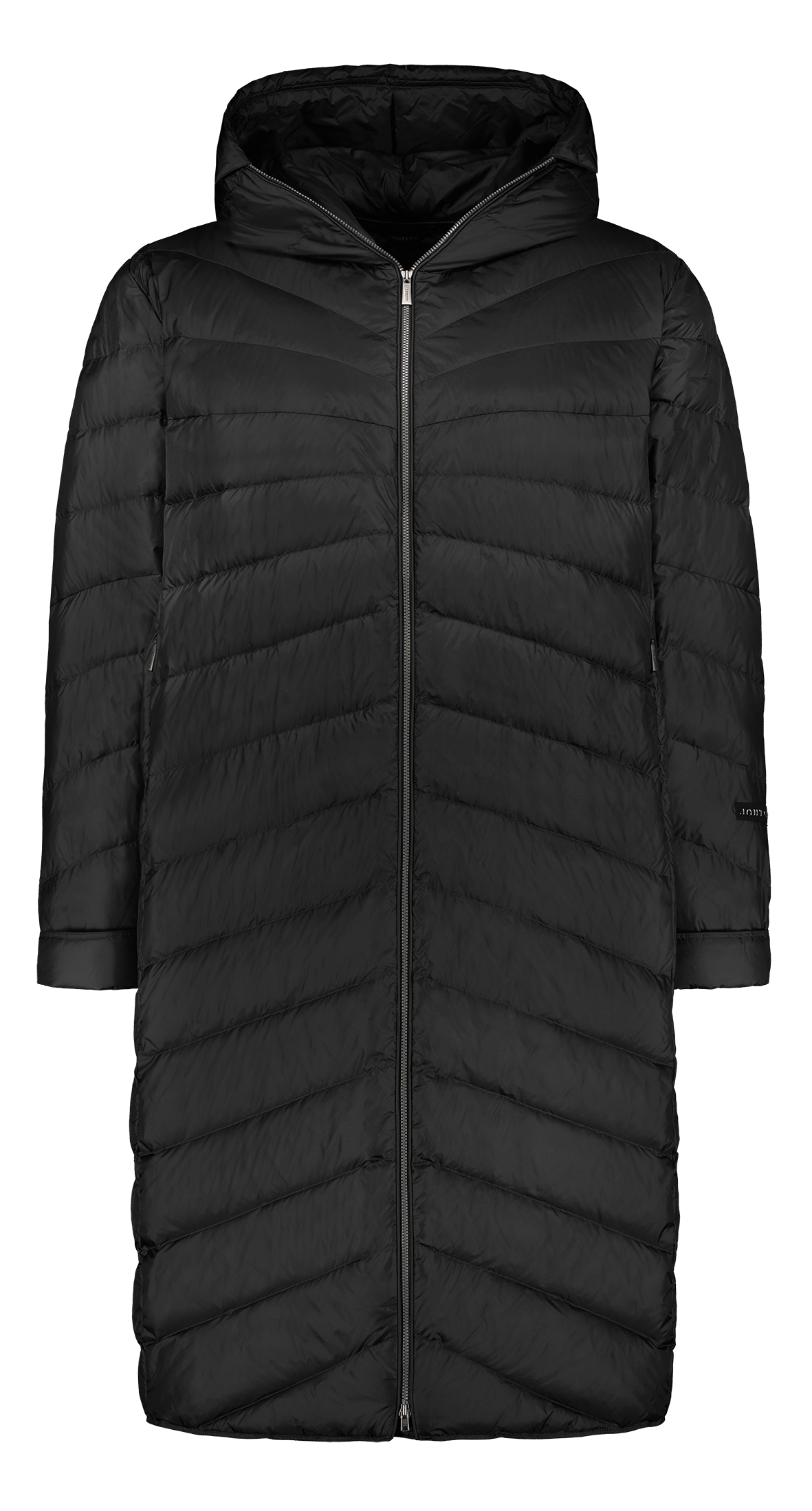 Säde Plus-style Light Down Coat - Joutsen - Charcoal Black