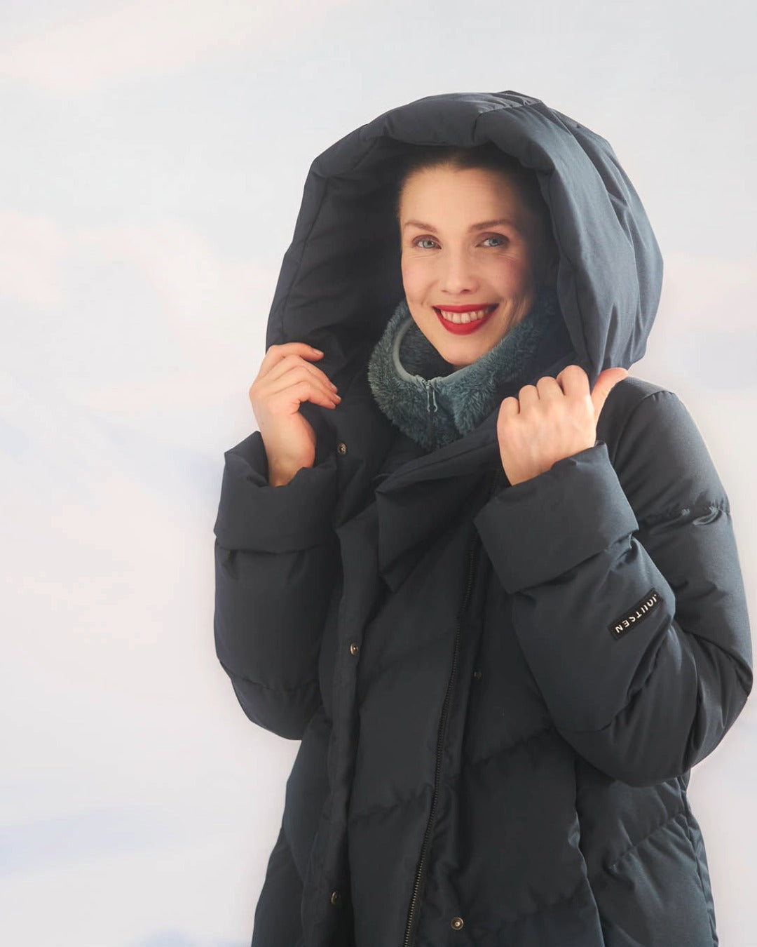 Aino Down Coat Black Onyx