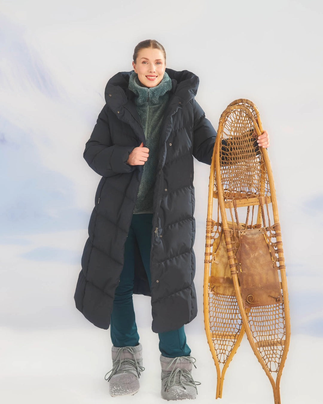Aino Down Coat Crowberry