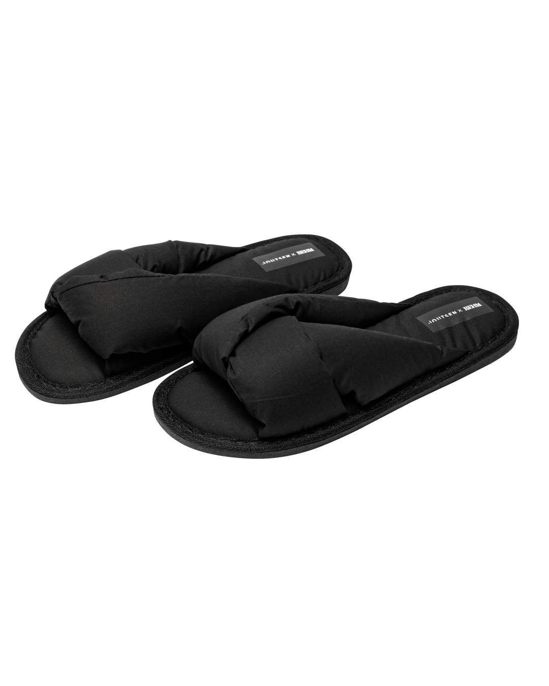 Helmi Down Slippers Black - Joutsen - Black