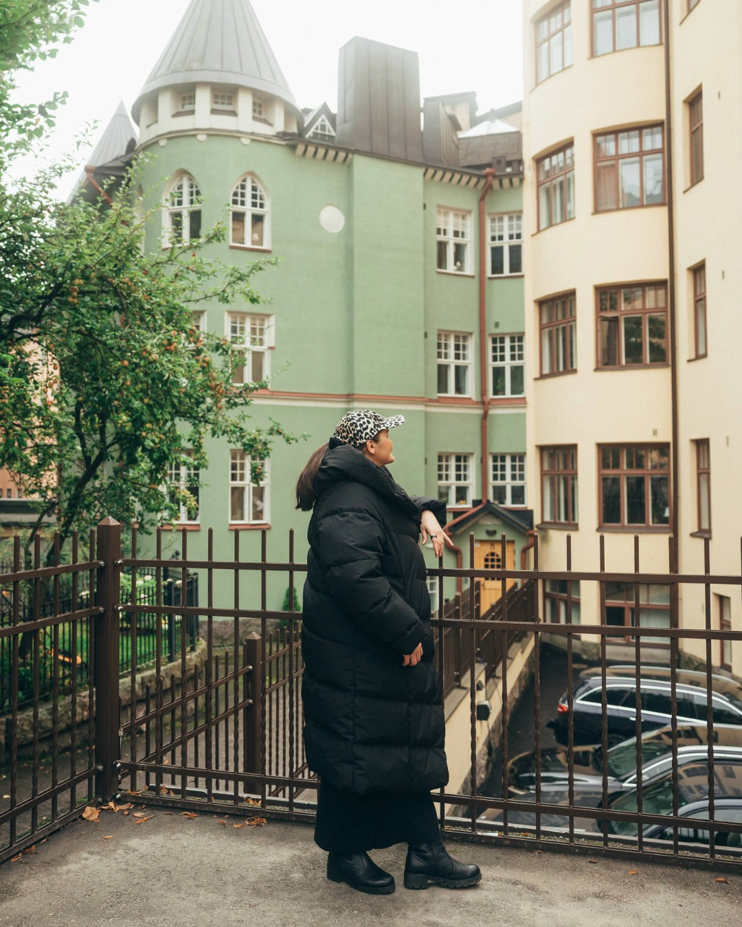 Aino Down Coat Black Onyx
