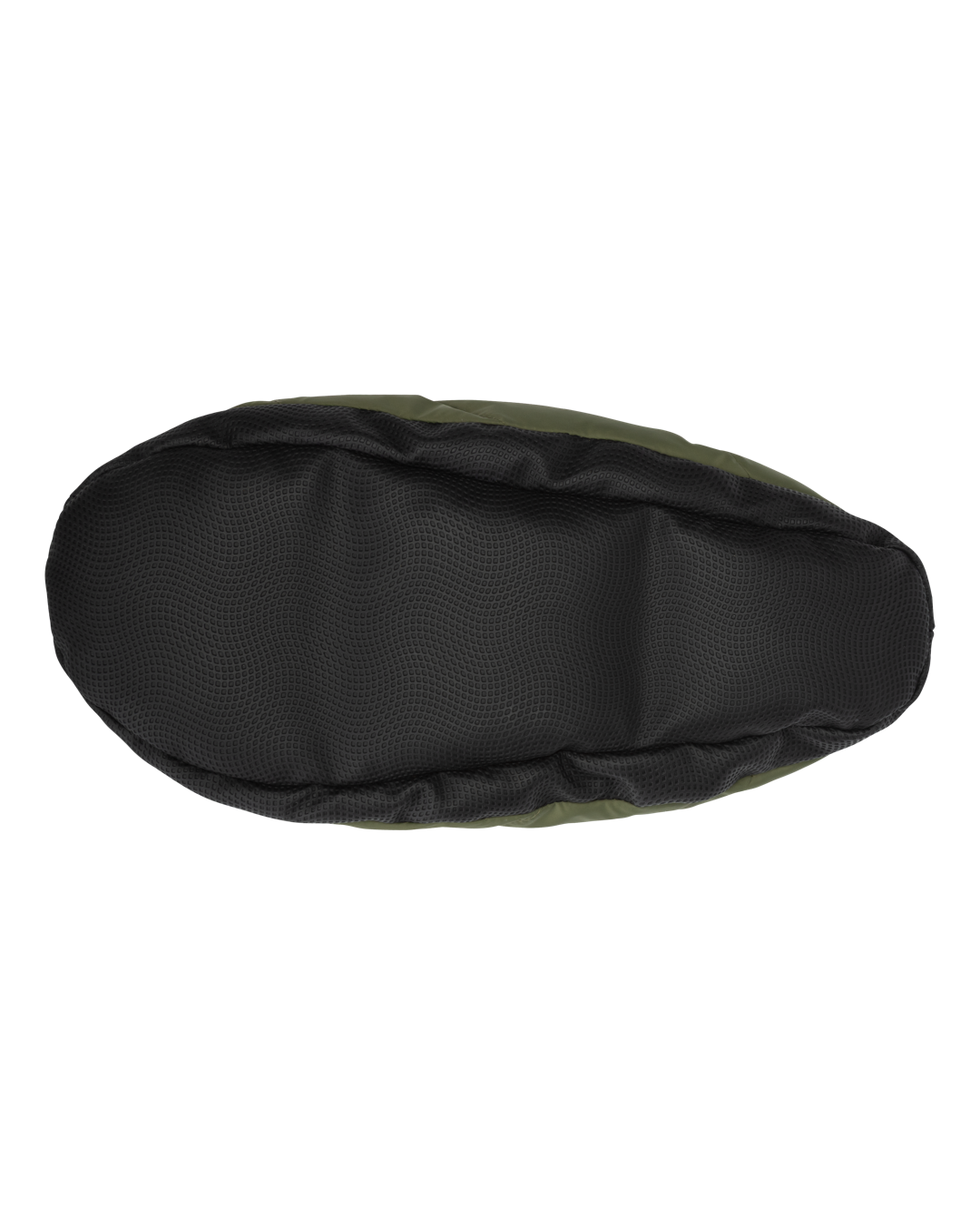 The sole of green Metka down slippers