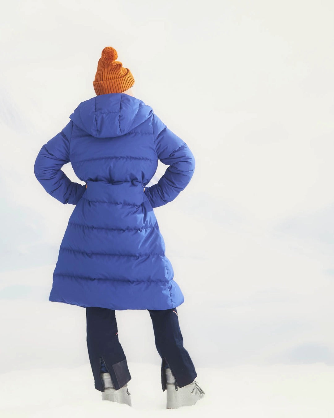 Ulrika Down Coat Indigo Blue