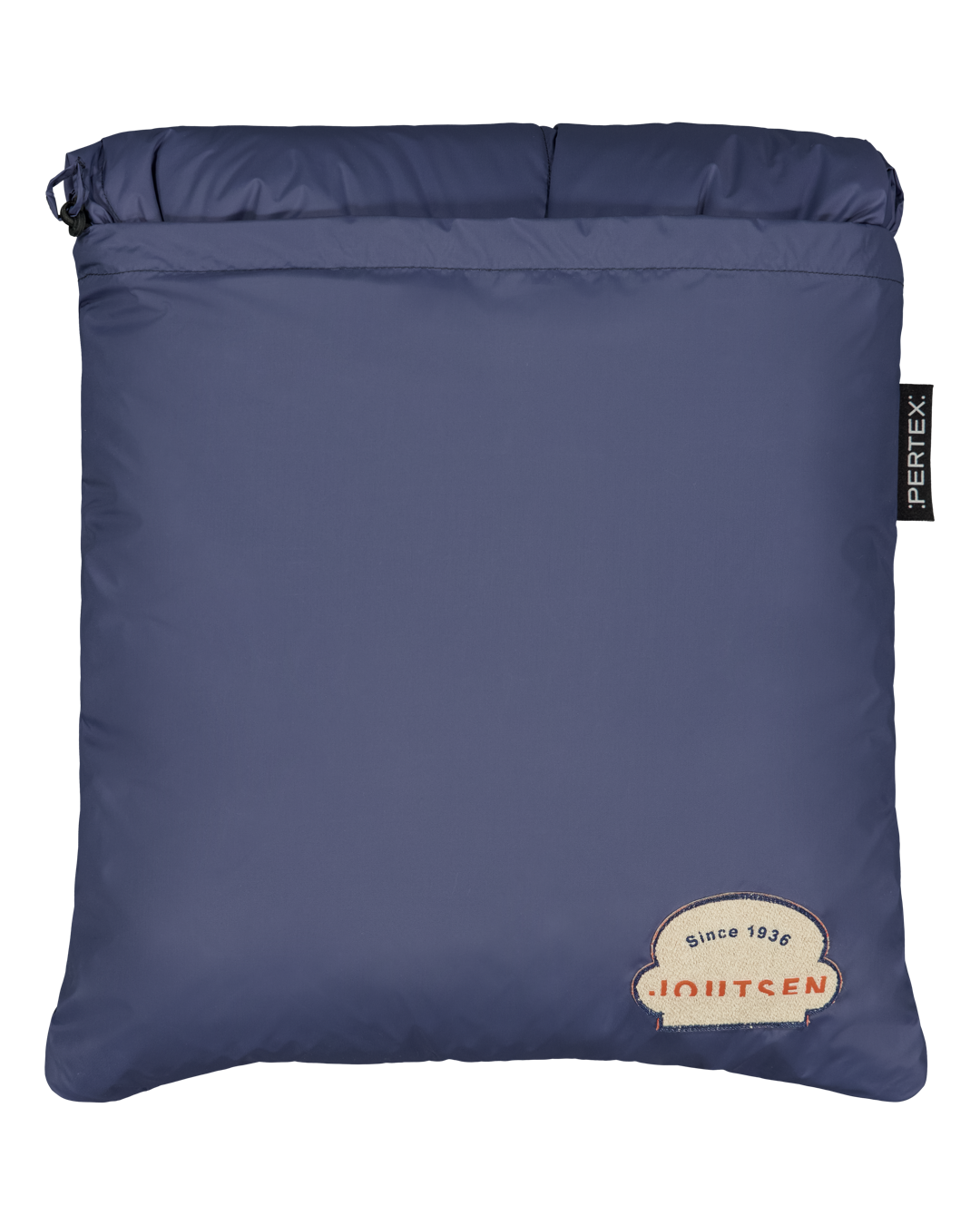 A blue packing pouch for Välly camping blanket