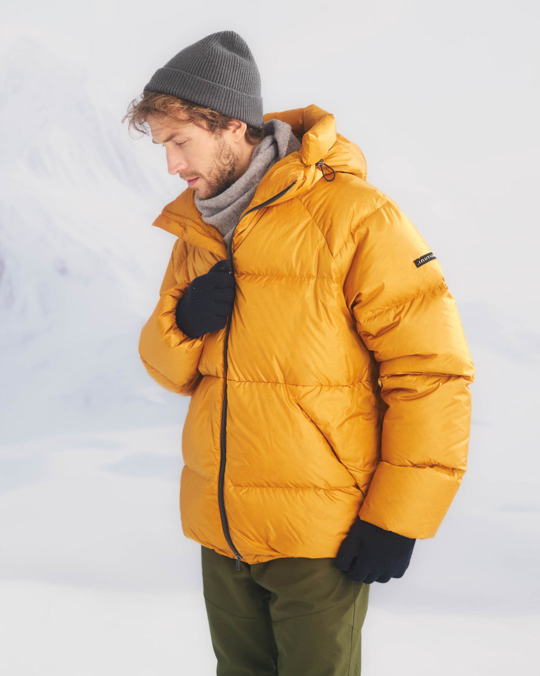 Huurre Down Coat Amber
