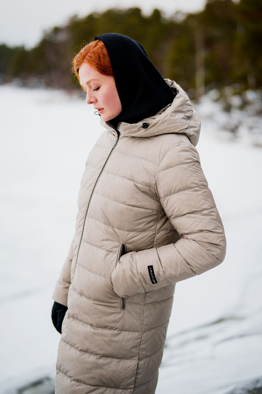 Hanne Light Down Coat - Joutsen - 