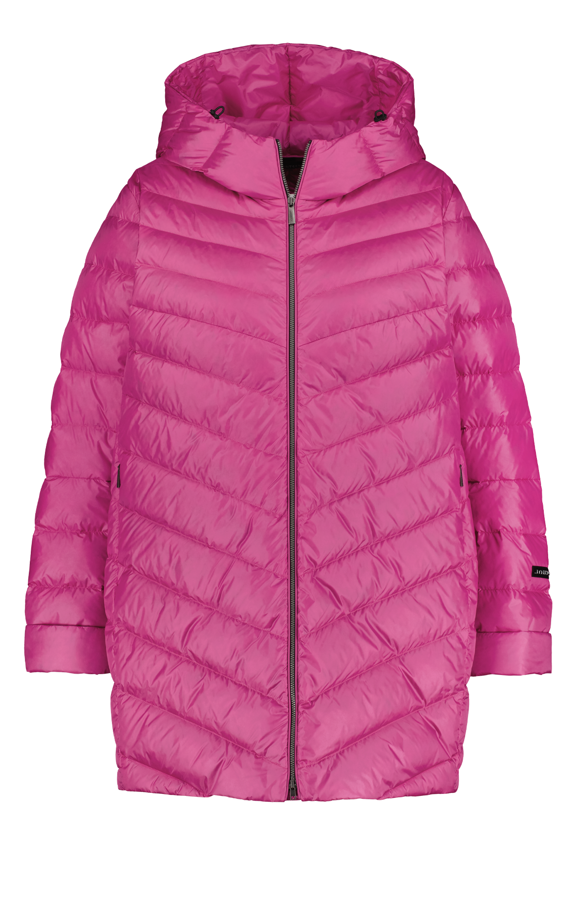 Jasmin Plus Size Light Down Coat - Joutsen - Pitaya