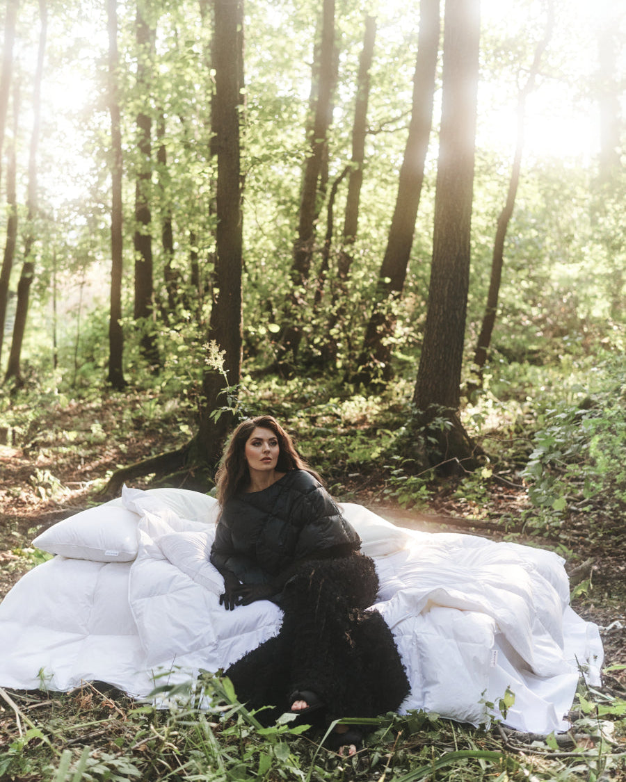 Lumo Down Poncho - Joutsen -