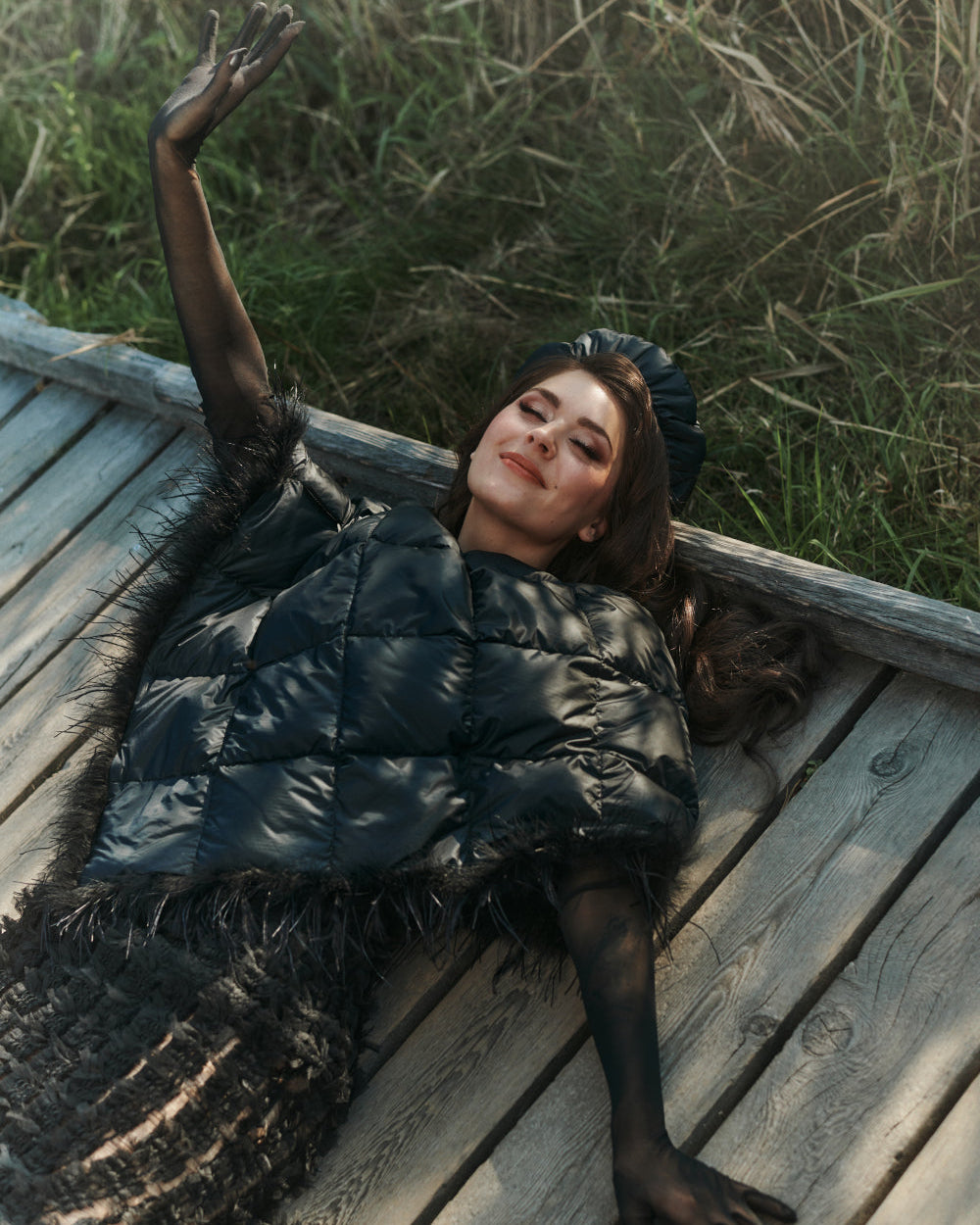 Lumous Down Poncho LTD - Joutsen -