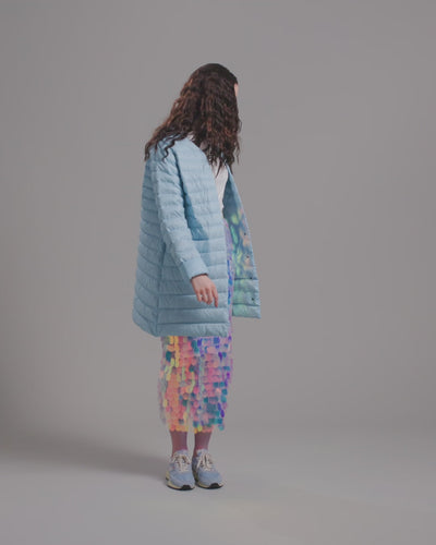 Vuokko Light Down Coat - Joutsen -