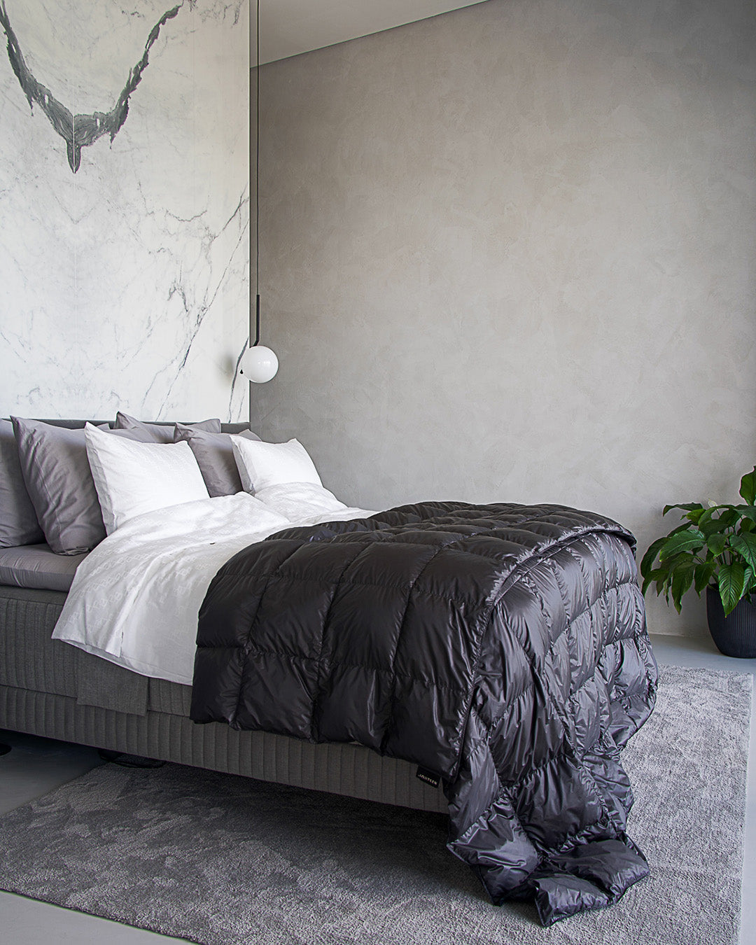 Henkäys Bedspread Anthracite