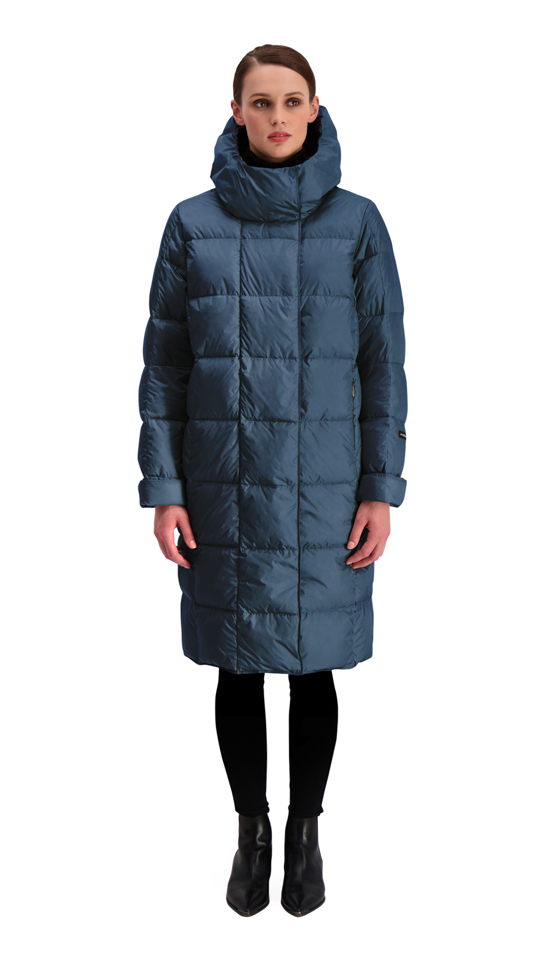 Essi Light Down Coat - Joutsen - Atlantic Blue