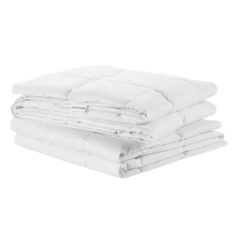 Syli-Set of Super Cool Down Duvets - Joutsen - white