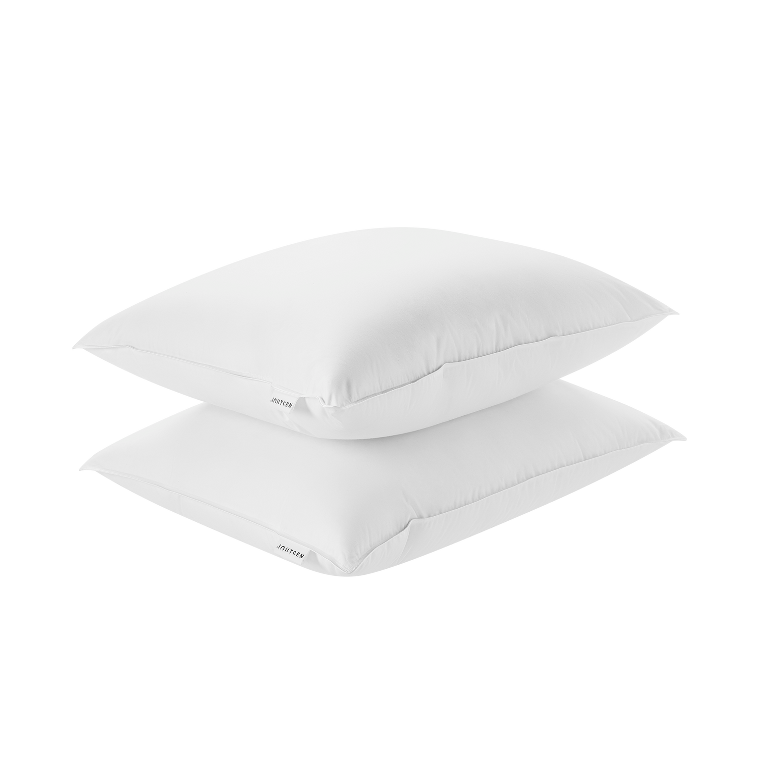Syli-Set of Soft and Medium High Down Pillows - Joutsen - white